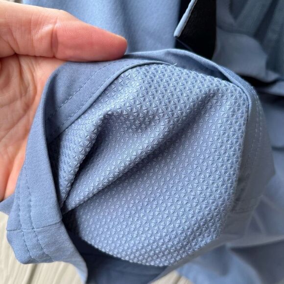 Hurley Hybrid Shorts SZ 32 Dusty Blue Quick-Dry Zip Pockets NWOT - Picture 7 of 8